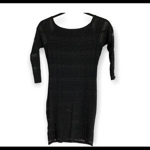 Forever 21 Black Lace Dress Sz S